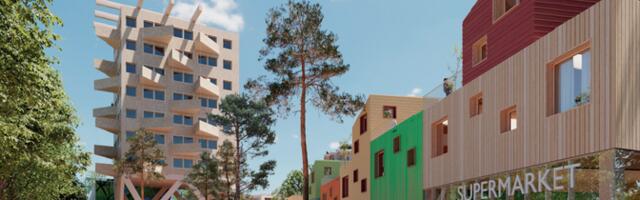 На территории бывшей льняной фабрики в Пярну появится новый квартал с торговым комплексом