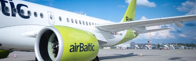 airBaltic: большинство рейсов будет с пересадкой в Риге