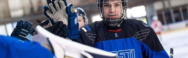 „Потерял пару килограммов“ — нарвский хоккеист сборной Эстонии о болезни и дебютной игре