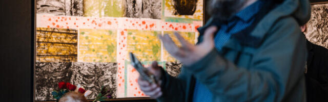 ФОТО: в Таллинне открылась выставка графика Эви Тихеметс "Посвящение лесу"