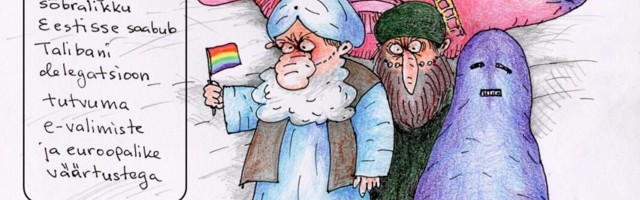 КАРИКАТУРА ⟩ Позитивные сигналы от Талибана дружественному эстонскому народу