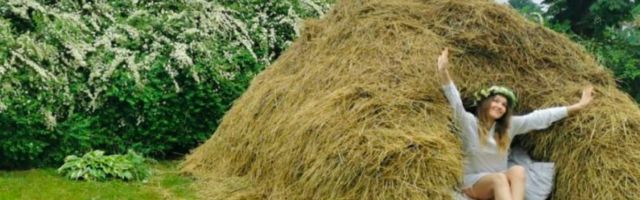 ФОТО | Ночь в стоге сена — необычная гостиница под Ригой