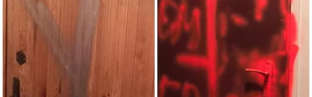 Соседские войны по-нарвски: начиналось с ругани и стука по батарее, а закончилось разрисованными дверями, перцовым газом в лицо и задержанием