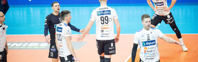 ЧЭ по волейболу: тартуский "Бигбанк" сравнял счет в полуфинальной серии с "Сельвером"