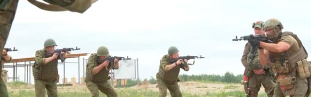 Минобороны Беларуси объявило, что в страну прибыли бойцы ЧВК Вагнера