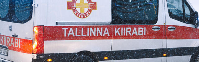 В цепную аварию на шоссе Таллинн – Нарва попали пять транспортных средств