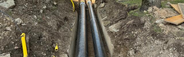 Нарвские теплосети: длительное отключение горячей воды на Кренгольме связано с реновацией большого 300-метрового участка теплотрассы