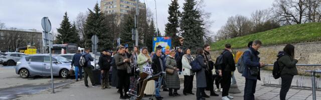 Очереди на Нарвской границе практически исчезли