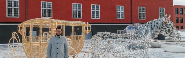 Рождественская деревня в Нарве откроется в новом и красивом месте. Вот только рождественская елка будет за углом