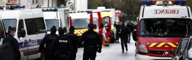 У здания бывшей редакции Charlie Hebdo в Париже ранены четыре человека