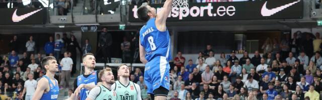 СЕГОДНЯ на DELFI | В первом матче Эстоно-латвийской баскетбольной лиги сойдутся вечные соперники: „Калева/Крамо“ и „Тартуский университет“