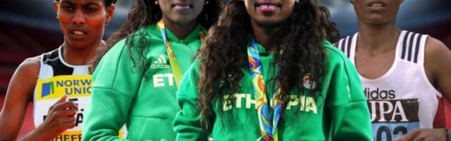 Сестры Дибаба, беговые рекорды