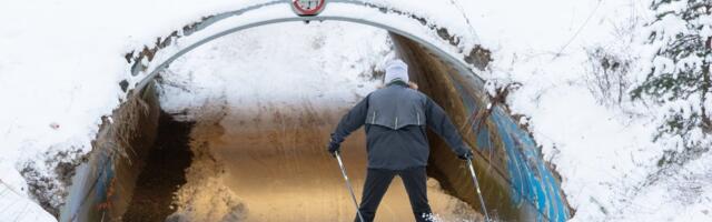 Опасная ситуация со снегом на лыжной трассе в Нымме: „Мне повезло, что я не погиб. Все могло закончиться очень плохо“