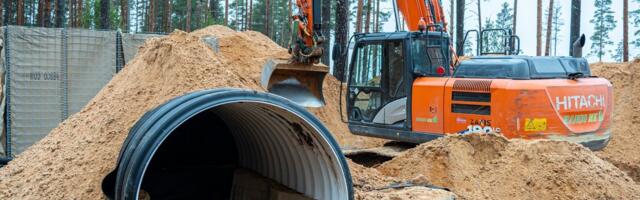 ГАЛЕРЕЯ | На юго-востоке Эстонии устанавливают первые бункеры в рамках создания Балтийской линии обороны