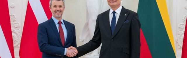 Науседа и король Дании обсудили двусторонние отношения и региональную безопасность