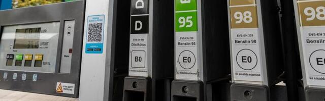 В столицах стран Балтии повышаются цены на топливо