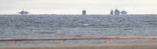 ФОТО | В Таллиннском заливе замечены корабли НАТО. Что происходит?