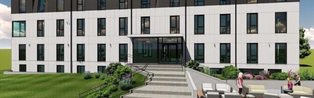 Строительство трехзвездочного отеля в Йыхви планируют завершить в октябре