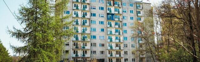 Ласнамяэскую девятиэтажку реновируют заводским методом