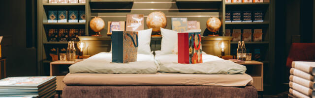 В Таллинне устроят ночёвку в книжном магазине Rahva Raamat с утренним кофе