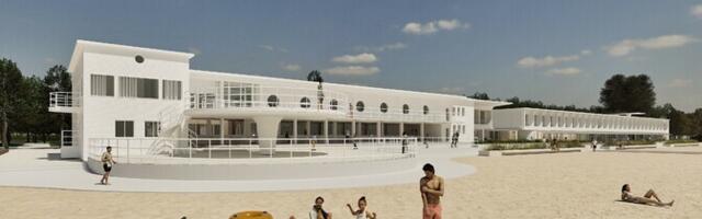 Победителем конкурса на расширение пляжного здания в Пярну стал проект Kamp Arhitektid