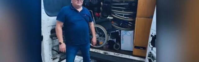 Узник рижского «Централа» волонтер из Германии Сергей Никитин поздравляет с Пасхой