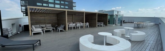 На крыше жилого дома в Ülemiste City пройдет бесплатная вечеринка