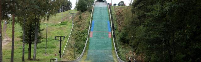 ФОТО | Разрушающийся и ветхий лыжный трамплин в Нымме планируют восстановить за миллионы