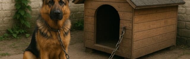 В Эстонии хотят запретить содержание собак на цепи и зоофилию