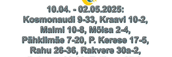 Департамент городского хозяйства Нарвы объявляет электронные торги по отчуждению городского имущества