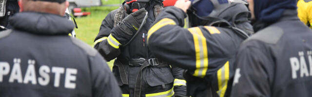 В Элва при пожаре погиб пожилой мужчина