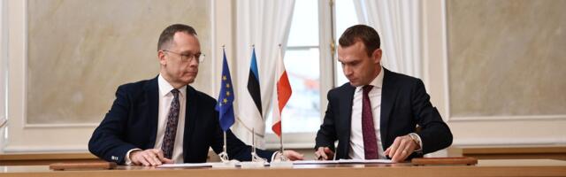 ФОТО |  Isamaa и Партия реформ подписали в Тарту коалиционный договор и решили, кому достанется пост мэра