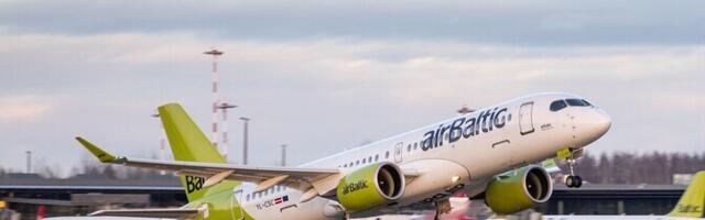 Убытки airBaltic в первом полугодии удалось ощутимо сократить
