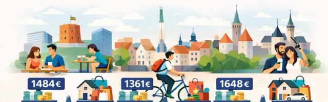 Жизнь в Вильнюсе, Риге и Таллинне – где дороже?