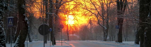 Ожидается холодный и солнечный конец недели