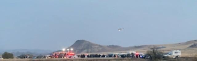 Турецкий военный самолет разбился на границе Грузии и Азербайджана