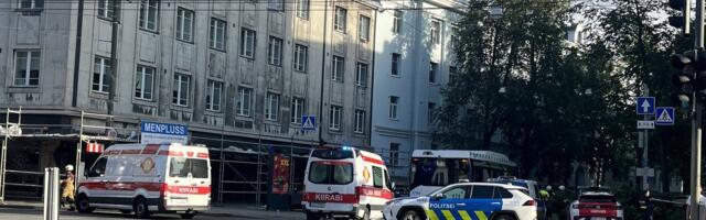 В центре Таллинна погиб пешеход 