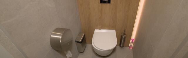 Журналист ERR о туалете в Доме Стенбока: роскоши нет, все очень скромно и обычно