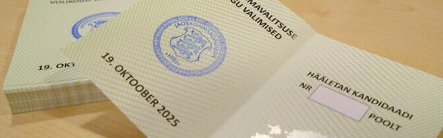 На муниципальных выборах в Маарду девять кандидатов набрали ноль голосов