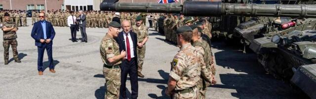 Великобритания может перебросить свои подразделения из Эстонии в Украину