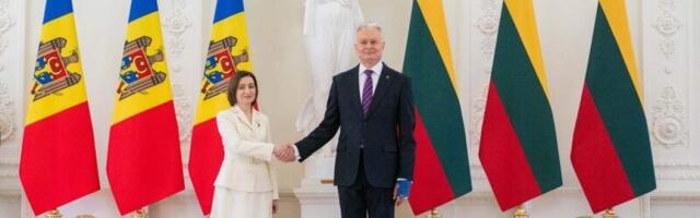 Президент Молдовы: дух солидарности с Литвой жив