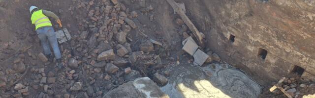На археологических раскопках Siuru обнаружено подвальное помещение