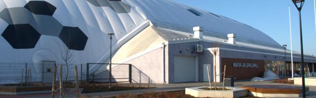 В начале следующей недели в Нарве планируется открытие пневмохолла