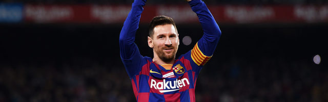 Лионеля Месси признали лучшим футболистом 21-го века