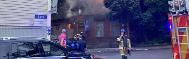 Два недавних пожара в Таллинне возникли не без участия человека