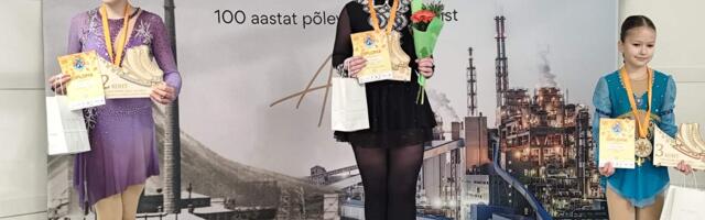 Юные фигуристы спортшколы «Паэмурру» завоевали призовые места на Kohtla-Järve Open Cup