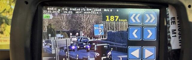 Полиция на предстоящих выходных усилит контроль на дорогах по всей Эстонии