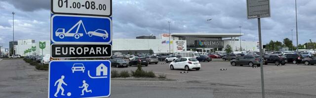 Безумию на парковке т/ц Ülemiste конец: автолюбители должны будут согласовывать свои действия с полицией