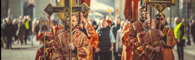В Вильнюсе состоялся большой крестный ход с мощами Виленских мучеников