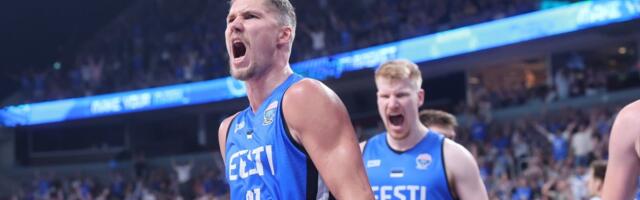 ФОТО | Сборная Эстонии одержала первую победу на Евробаскете-2025, обыграв Чехию